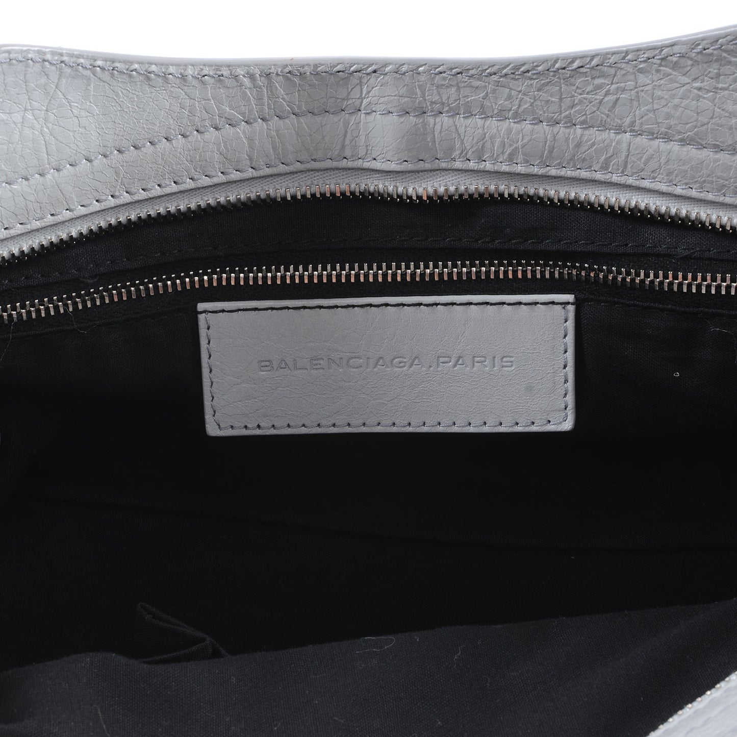 Agneau Giant 12 Silver Hardware City Gris Glace