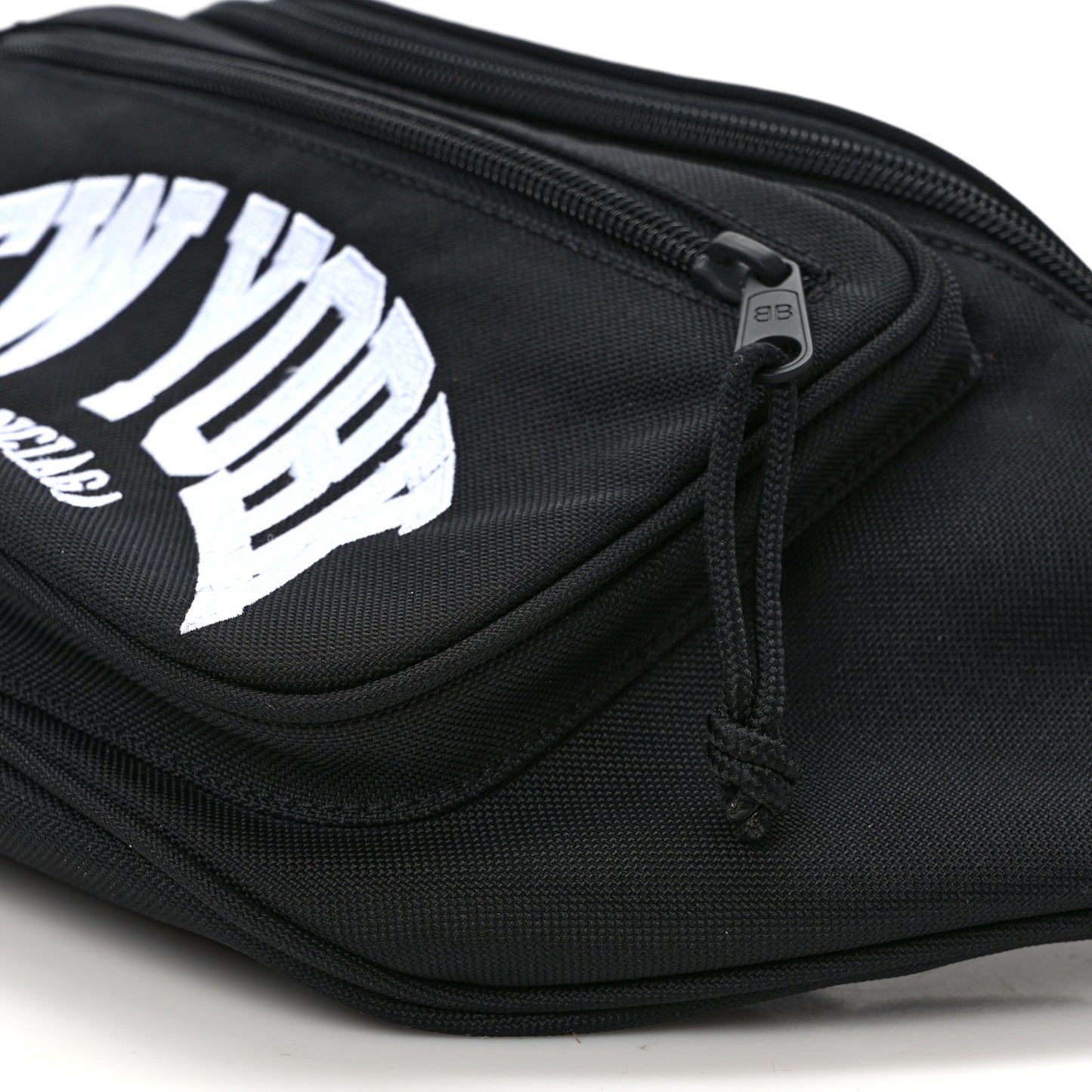 Nylon Canvas New York Explorer Belt Bag Black