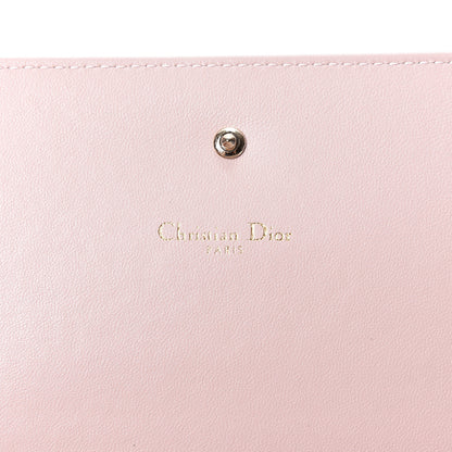 Christian Dior Grained Calfskin Diorama Croisiere Chain Wallet Nude 5 of 9
