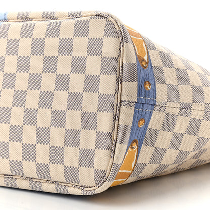 Louis Vuitton Damier Azur Summer Trunks Neo Neverfull MM 11 of 11