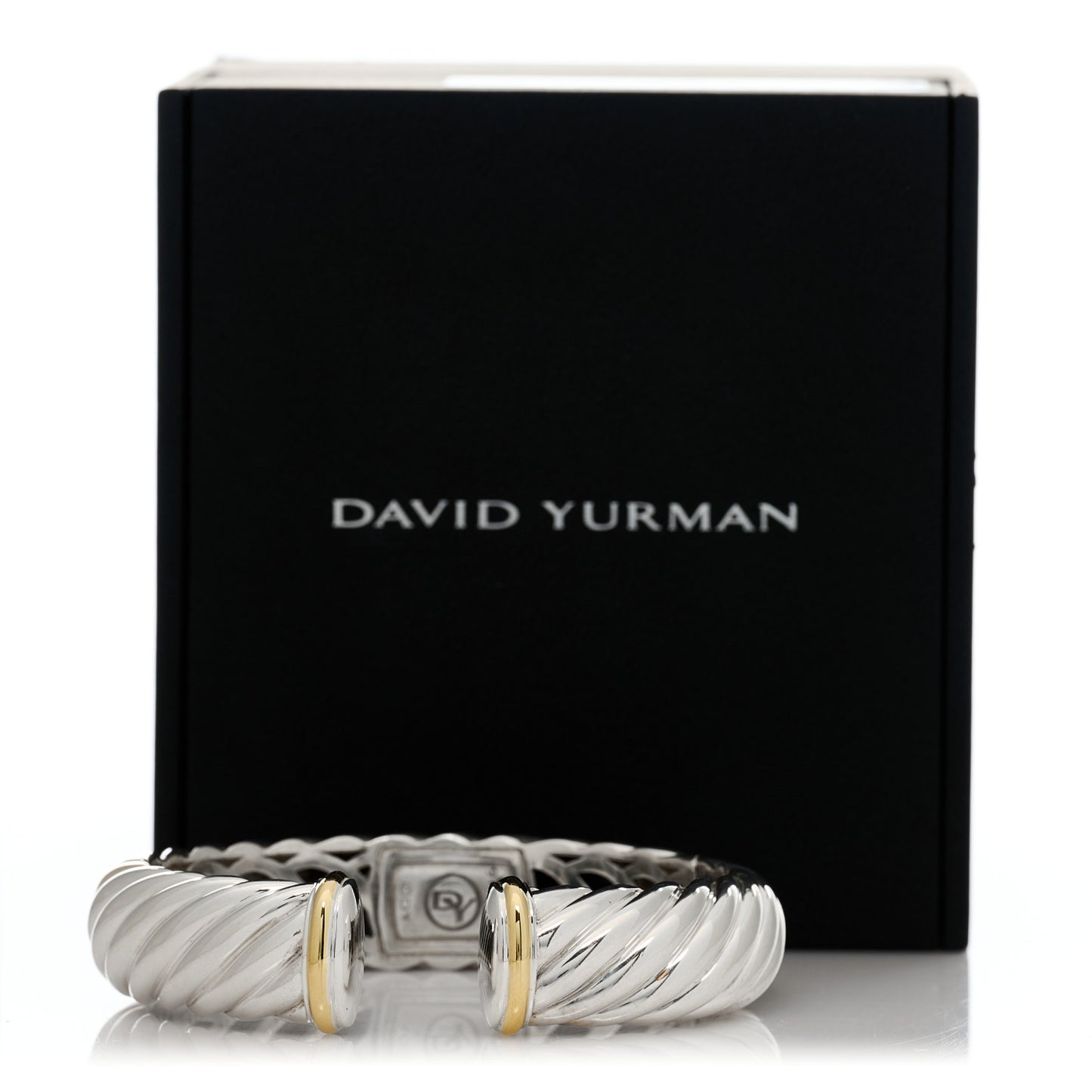 Sterling Silver 18K Yellow Gold 15mm Waverly Bracelet