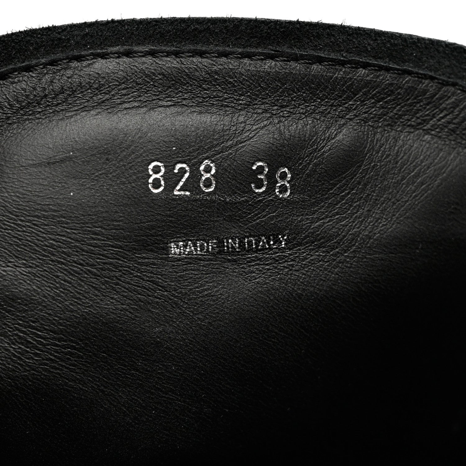 Prada Vitello Lux Nylon Logo Monolith Pouch Pocket 55mm Tall Combat Boots 38 Black 6 of 7
