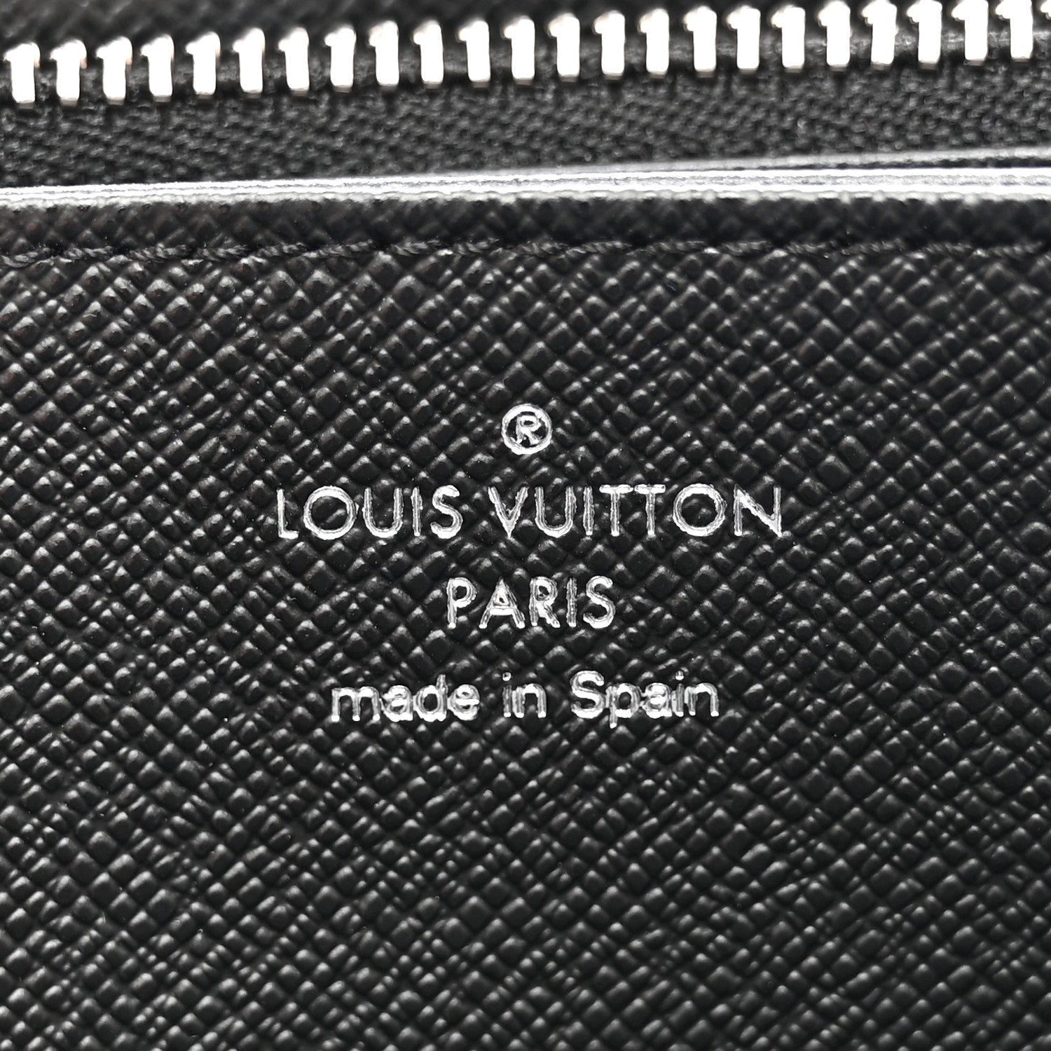 Louis Vuitton LOUIS VUITTON Denim Monogram Jacquard Zippy Wallet Grey 6 of 8