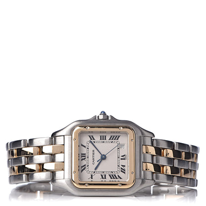 Cartier Stainless Steel 18K Yellow Gold 27mm Panthere Quartz Watch 3 of 6