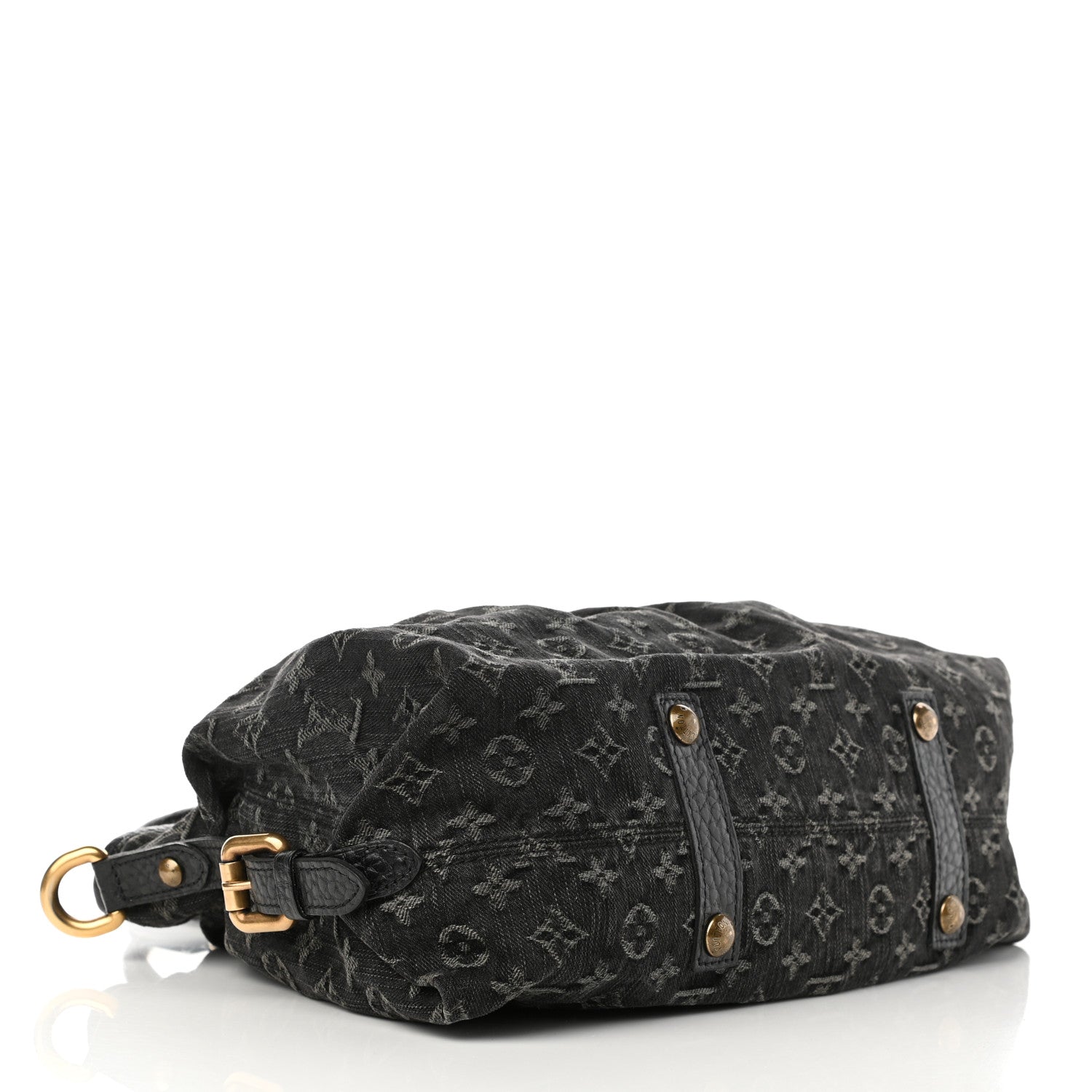Louis Vuitton Denim Neo Cabby MM Black 4 of 10
