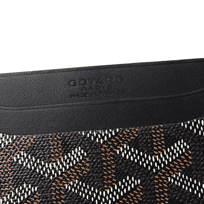 Goyard Goyardine Saint Sulpice Card Holder Black 5 of 6