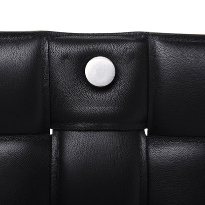 Bottega Veneta Lambskin Maxi Intreccio Padded Chain Cassette Crossbody Bag Black 10 of 14
