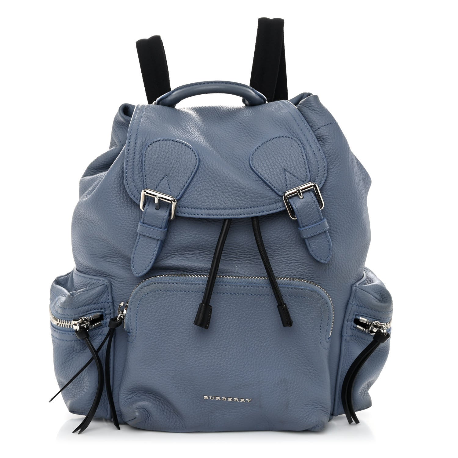Burberry Deerskin Large Rucksack Backpack Slate Blue 1 of 11