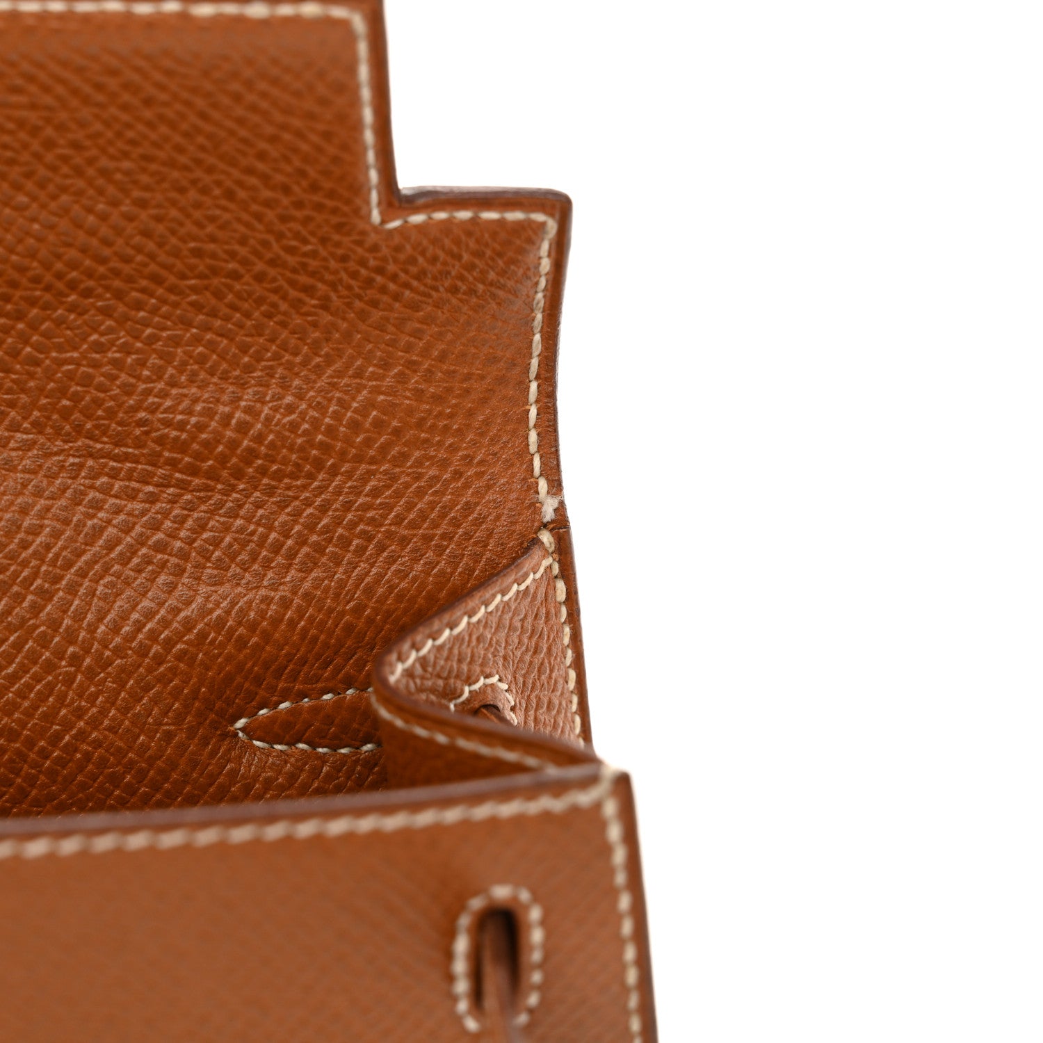 Hermes Courchevel Micro Kelly Sellier 15 Gold 12 of 12