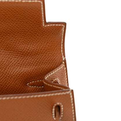 Hermes Courchevel Micro Kelly Sellier 15 Gold 12 of 12