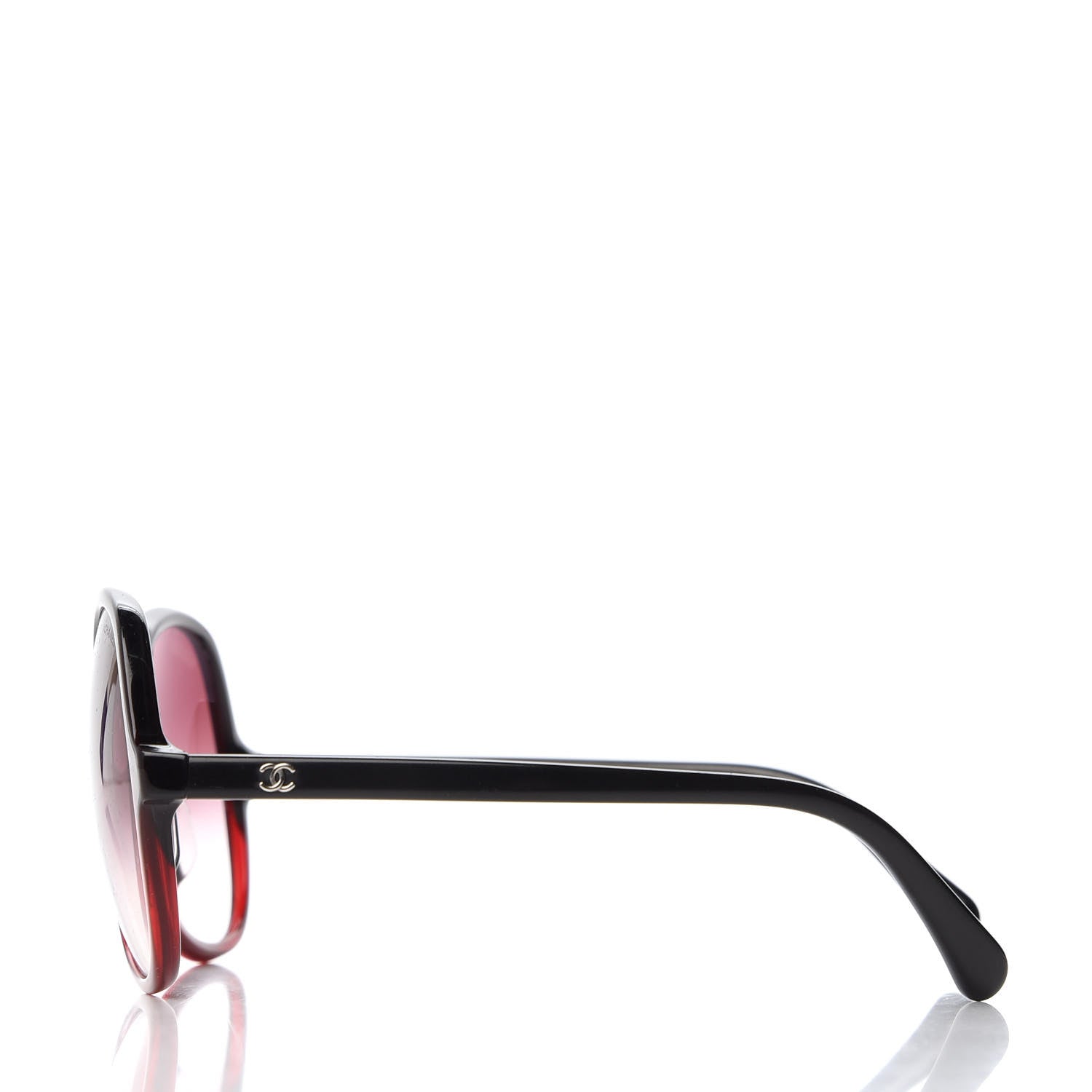 Chanel CC Sunglasses 5351 Black Red 3 of 8