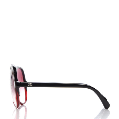 Chanel CC Sunglasses 5351 Black Red 3 of 8