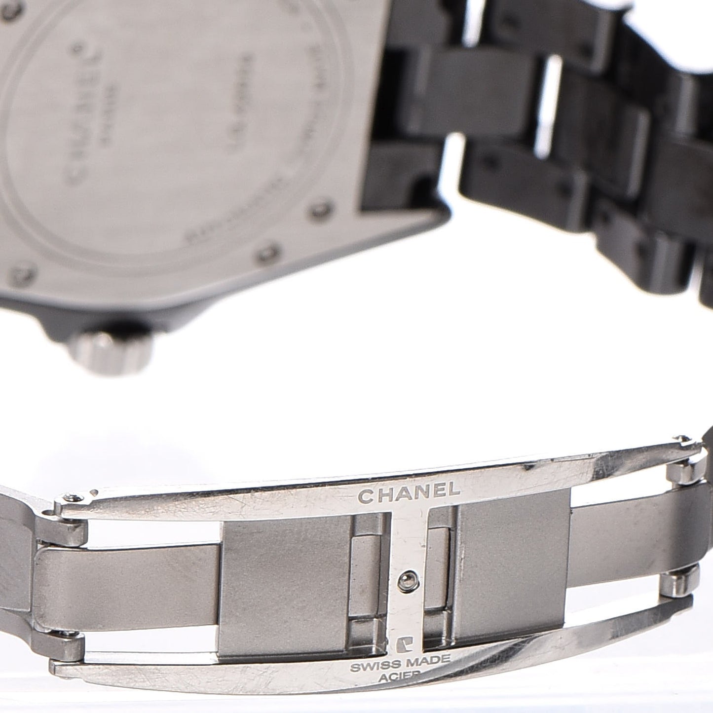 Stainless Steel Ceramic 38mm J12 Automatic Watch Black