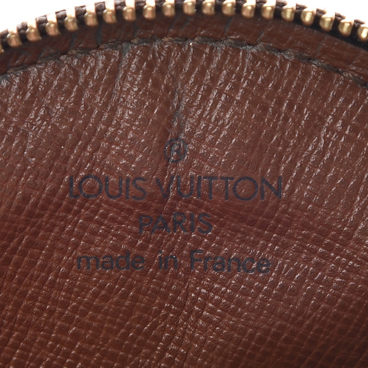 Monogram Round Coin Purse