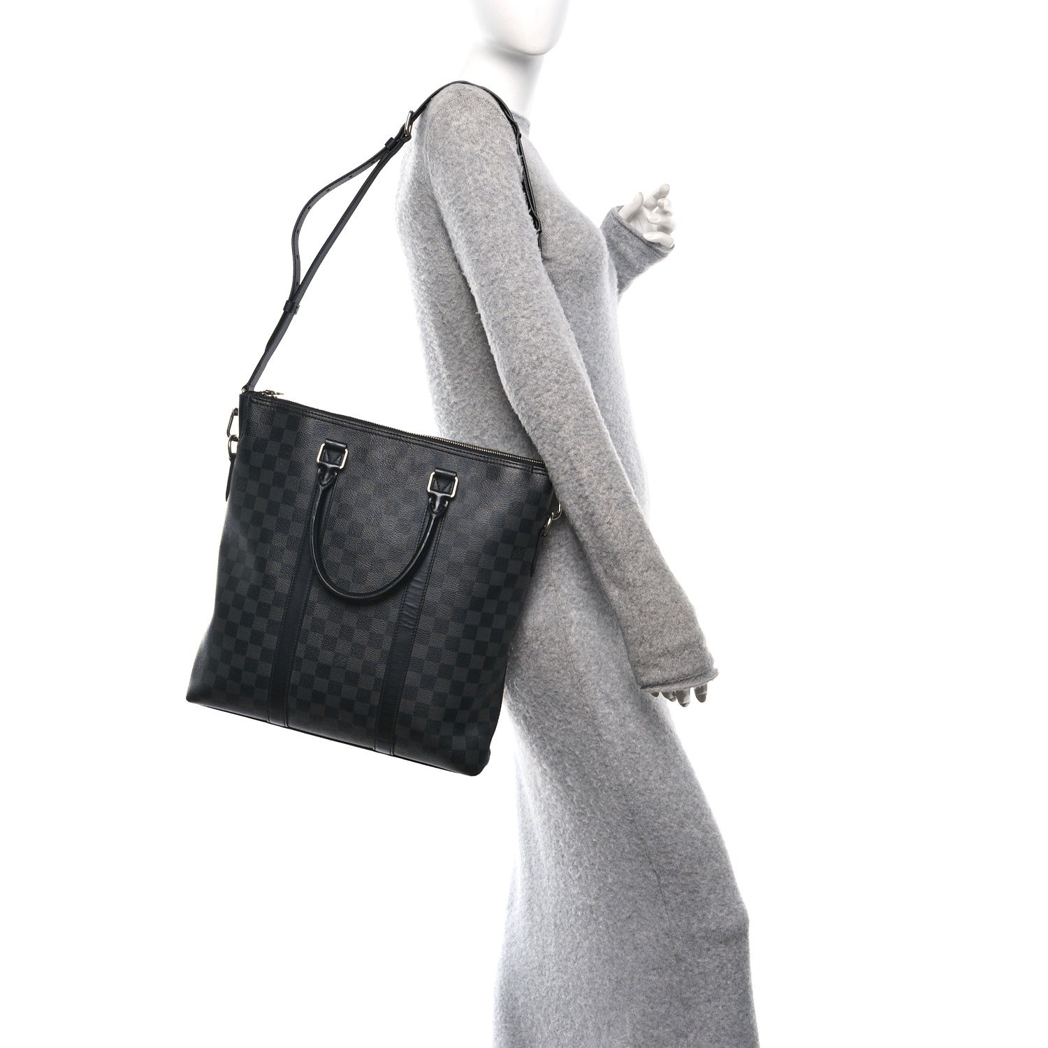 Louis Vuitton Damier Graphite Anton Tote 2 of 13