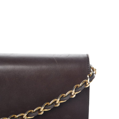 Chanel Calfskin Medium Single Flap Brown 14 of 16