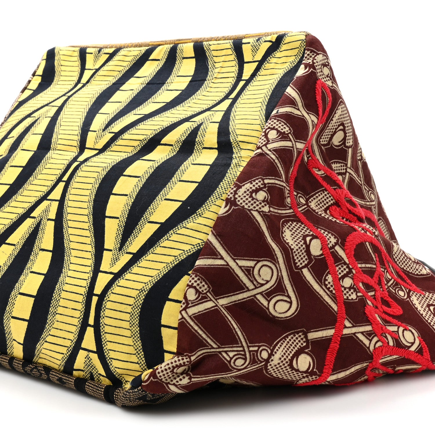 Christian Louboutin Tissu Calfskin Africaba Tote Multicolor 7 of 8