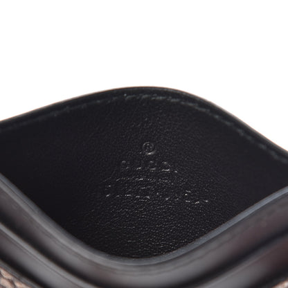 Gucci GG Supreme Monogram Kingsnake Card Holder Beige Black 6 of 7