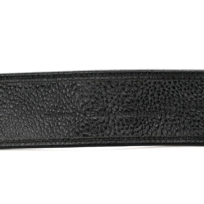 Fendi Pony Hair Leopard Belt 65 26 Black 3 of 7