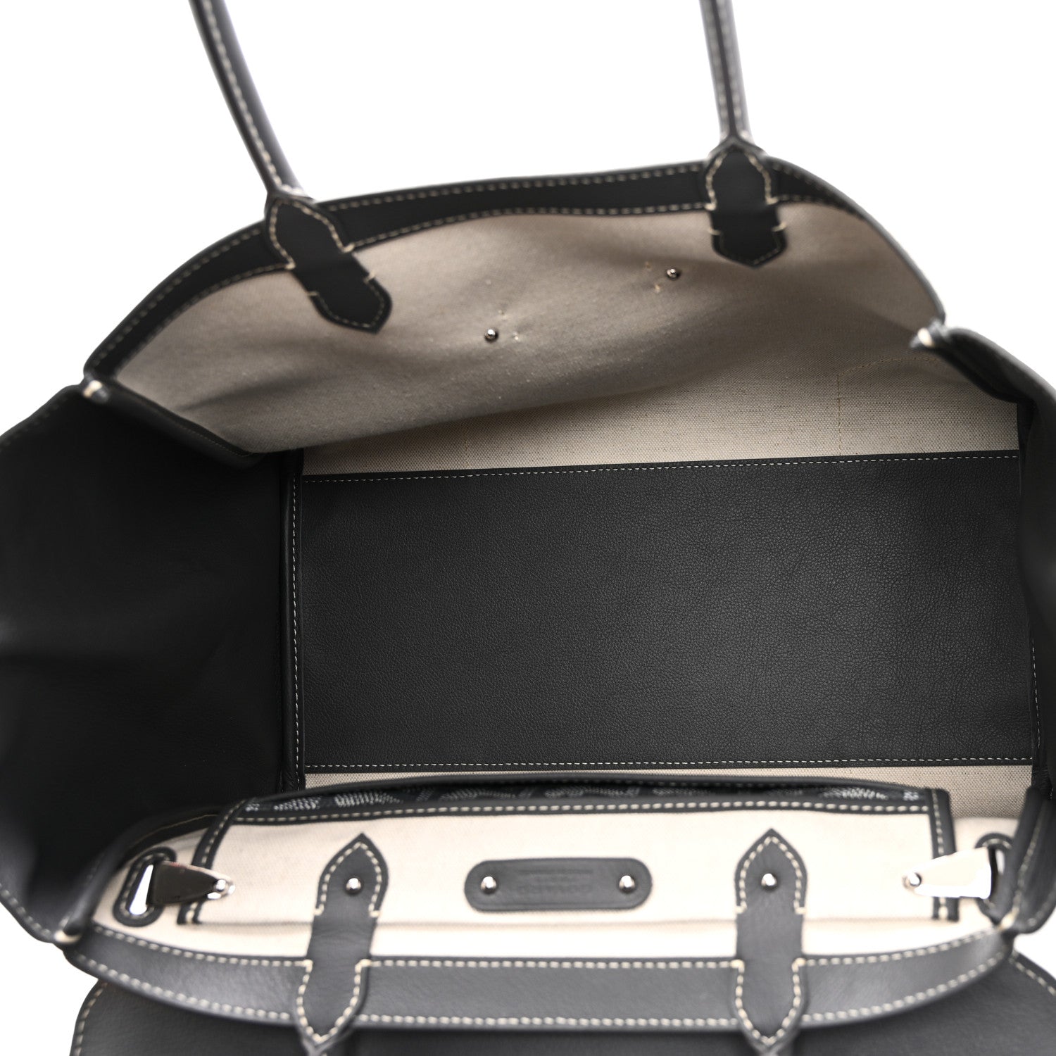 Goyard Goyardine Saigon Tote Grey 5 of 10