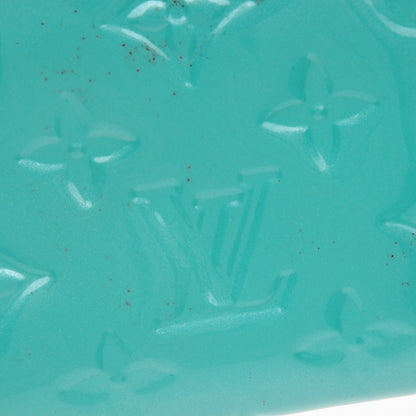 Louis Vuitton Vernis Zippy Coin Purse Blue Lagon 10 of 11