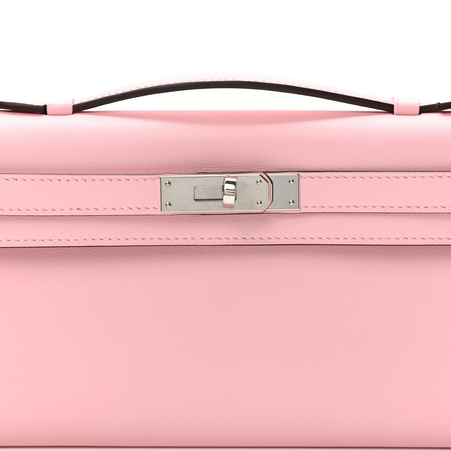 Swift Kelly Cut Clutch Pochette Rose Sakura