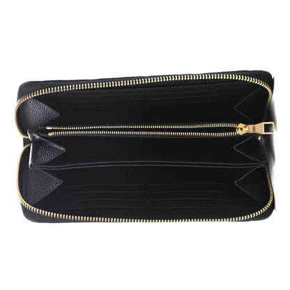 Louis Vuitton Empreinte Zippy Wallet Black 5 of 9