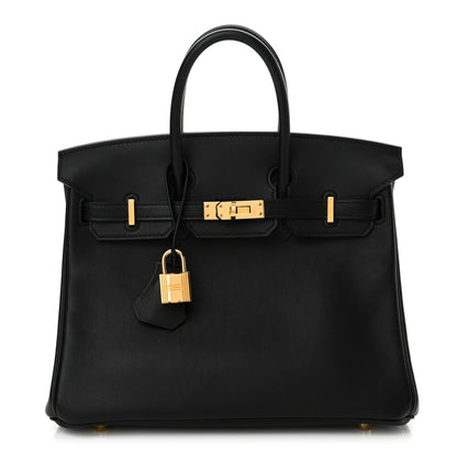 Hermes Swift Birkin 25 Black 1 of 11
