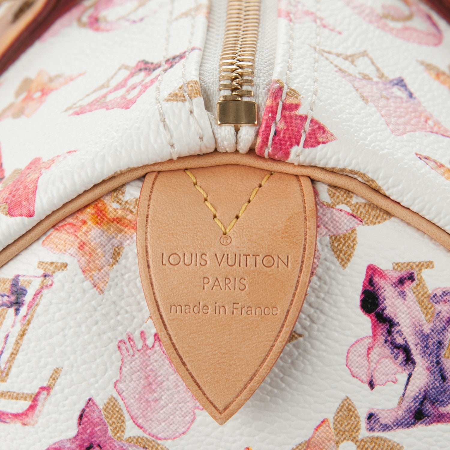 Louis Vuitton Watercolor Aquarelle Speedy 30 White 5 of 7