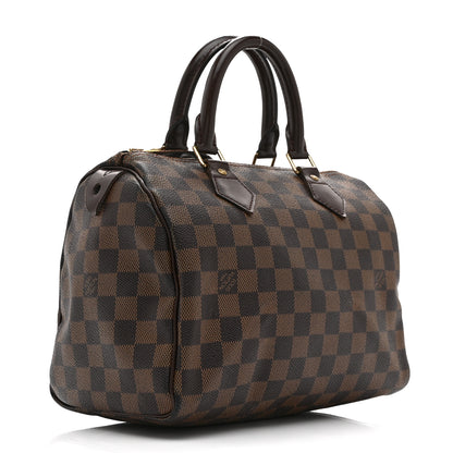 Louis Vuitton Damier Ebene Speedy 25 3 of 10