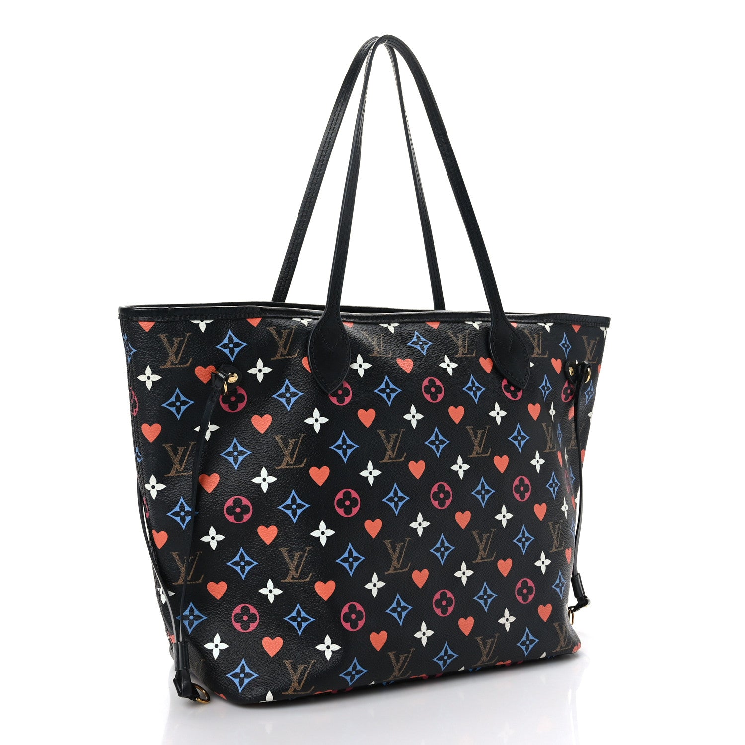 Louis Vuitton Game On Neverfull MM Black 3 of 9