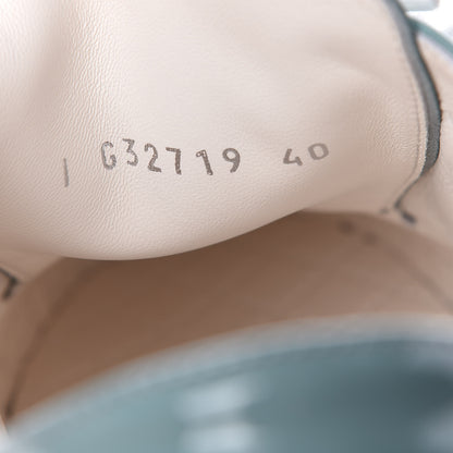 Chanel Patent CC Sneakers 40 Blue White 7 of 10