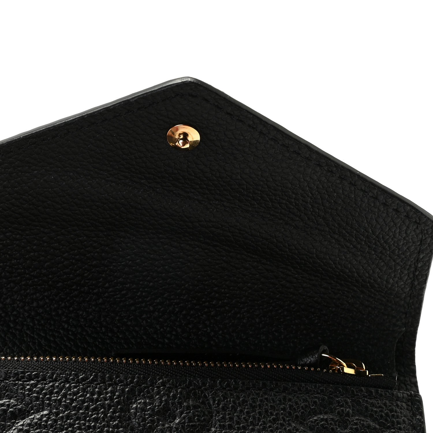 Louis Vuitton Empreinte Victorine Wallet Black 7 of 8