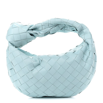 Bottega Veneta Nappa Intrecciato Mini Jodie Teal Washed 1 of 8