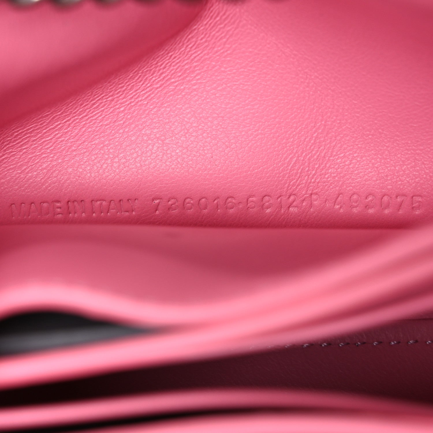 Balenciaga Crushed Calfskin Quilted XS Crush Chain Bag Sweet Pink 7 of 10