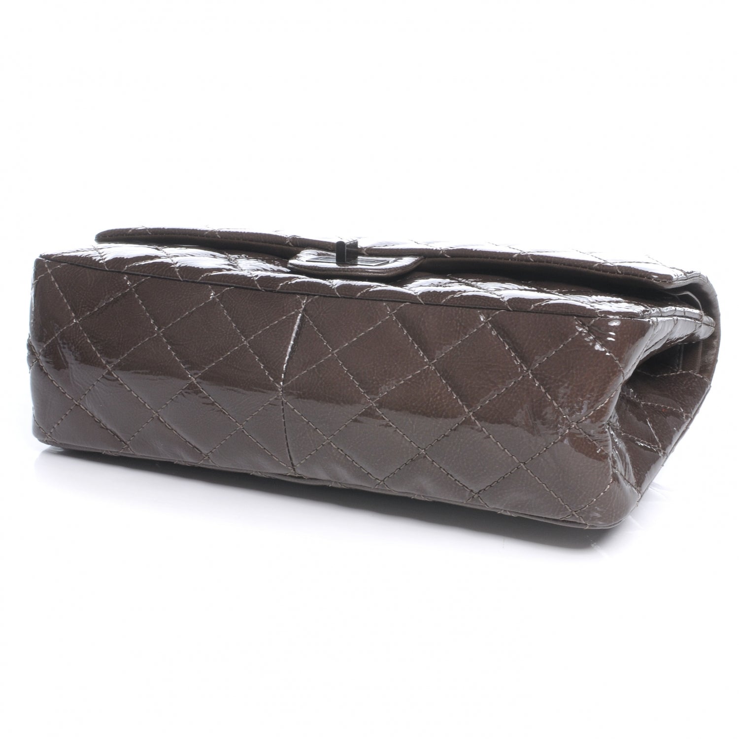 Chanel Patent 2.55 Reissue 226 Flap Anthracite 4 of 8