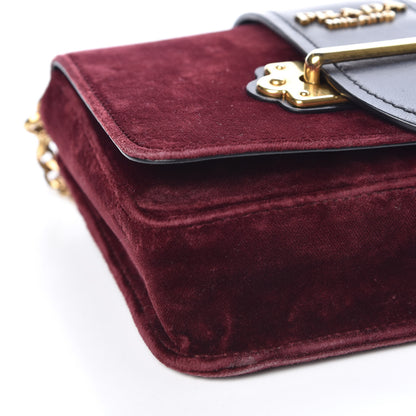 Prada Velvet City Calfskin Cahier Belt Bag Ribes Black 8 of 9