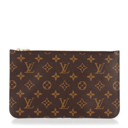 Louis Vuitton Monogram Neverfull MM GM Pochette 1 of 9