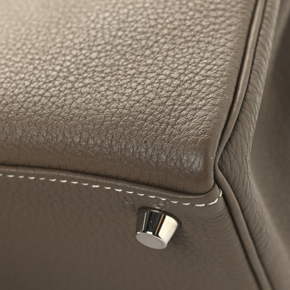 Hermes Togo Kelly Retourne 25 Etoupe 13 of 15