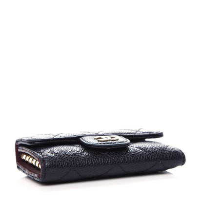 Chanel Caviar Quilted 6 Key Holder Black 4 of 9