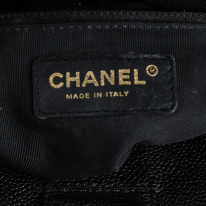 Chanel Caviar Quilted Petit Shopping Tote PST Black 7 of 8
