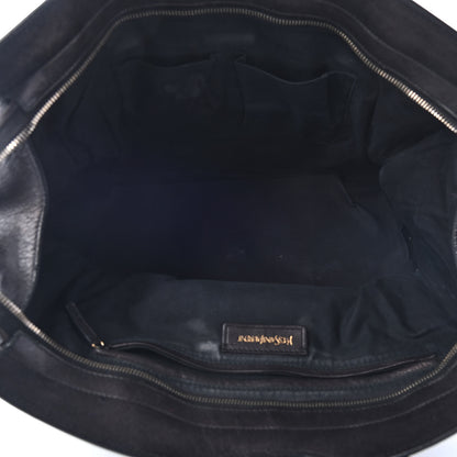 Saint Laurent Sheepskin Medium Cabas ChYc Black 4 of 9