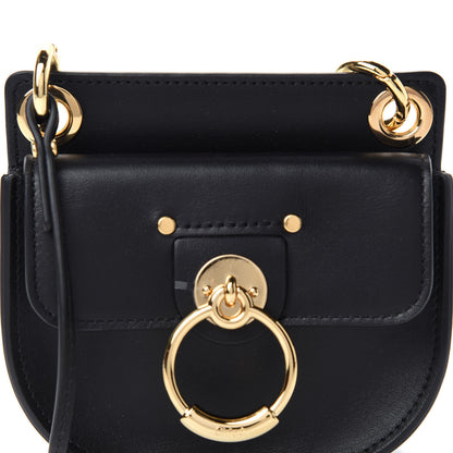 Chloe Shiny Calfskin Tess Mini Crossbody Bag Black 9 of 9