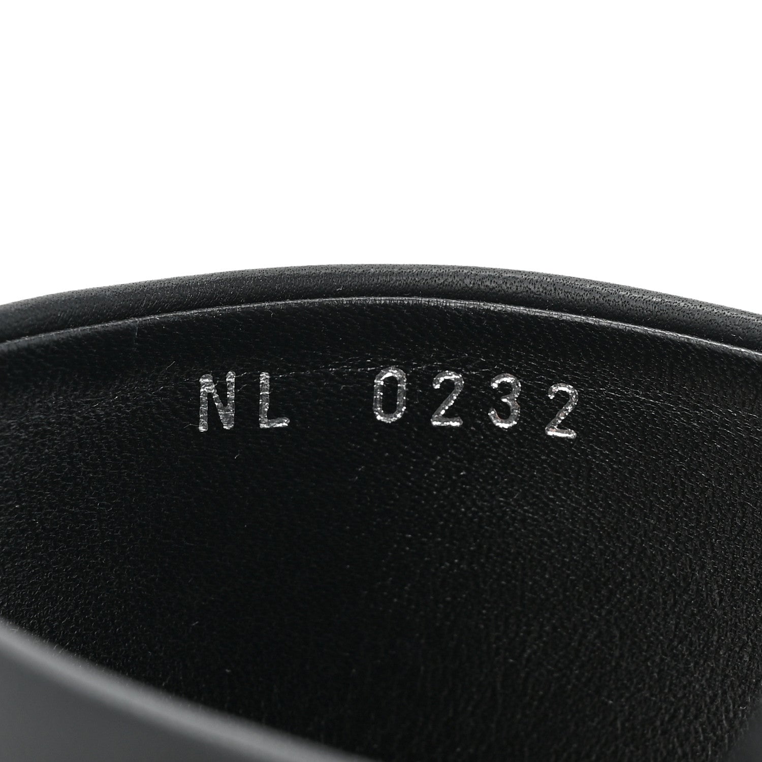 Louis Vuitton Lambskin Embossed Monogram Drapy Flat Thong Sandal 36.5 Black 8 of 8