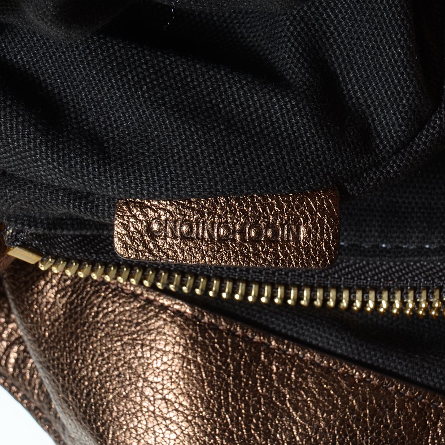 Burberry Haymarket Check Medium Golderton Tote Bronze 8 of 13