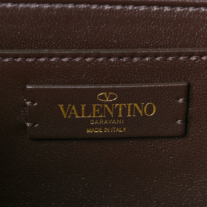 Valentino Garavani Toile Iconographe Goatskin Le Grand Deuxieme Shoulder Bag Naturale Black Fondant 6 of 9