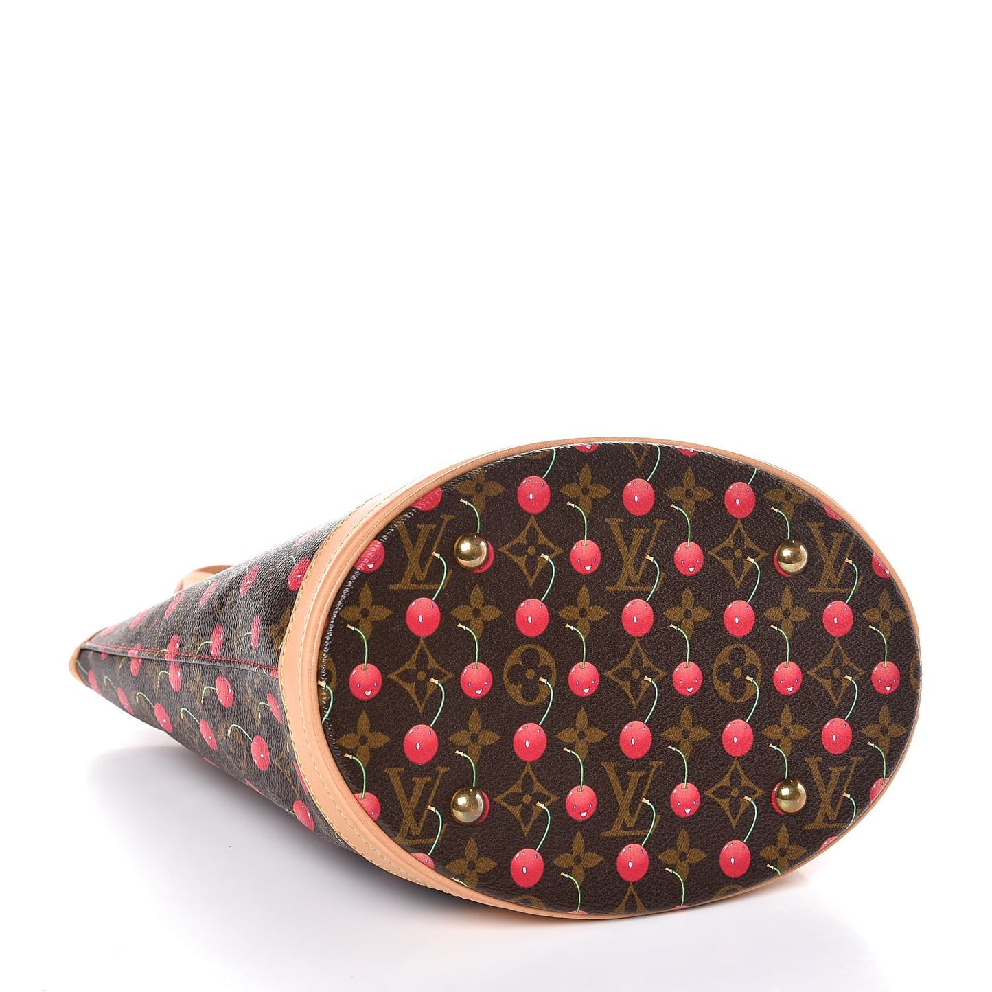 Monogram Cerises Bucket Bag