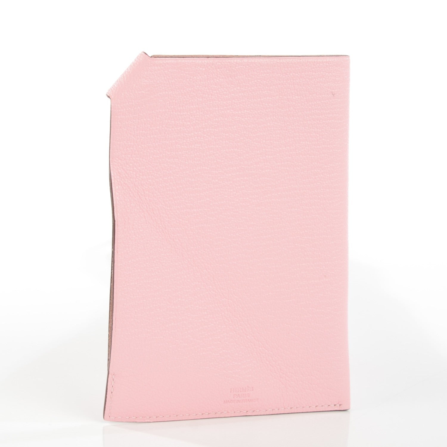 Hermes Chevre Mysore Tarmac PM Passport Holder Rose Sakura 3 of 7