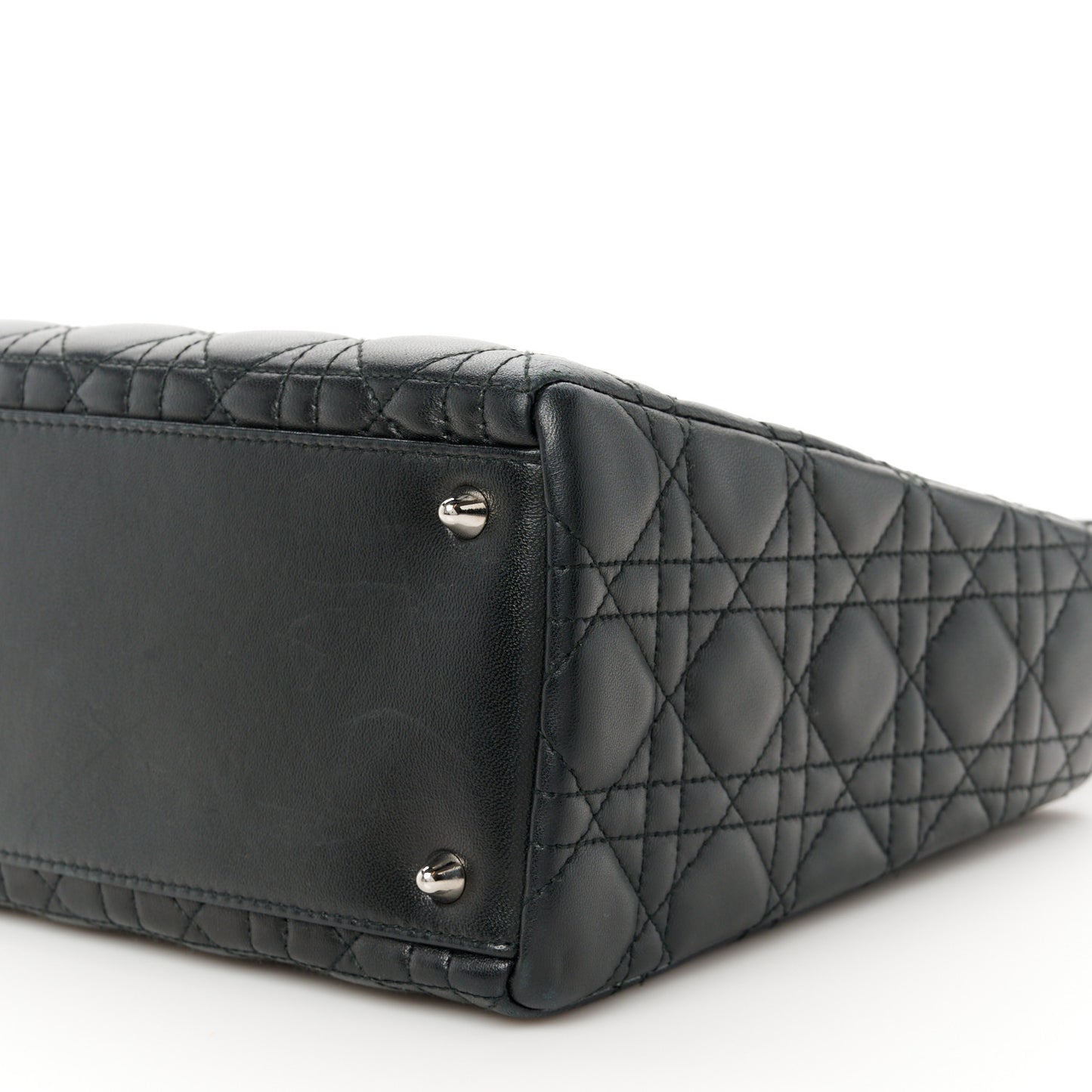 Lambskin Quilted Card Holder Wallet Fuchsia