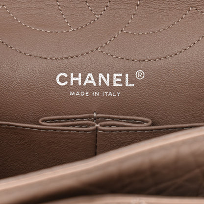 Chanel Aged Calfskin Quilted 2.55 Reissue 226 Flap Taupe 6 of 10